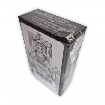 Kosmetinis defektas Black & White Rider-Waite Taro kortos US Games Systems